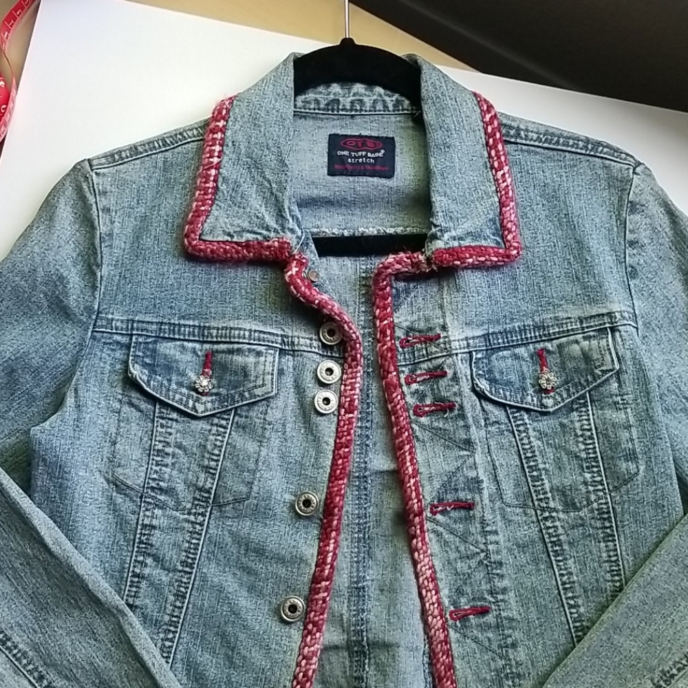 Embellished Denim Jacket.